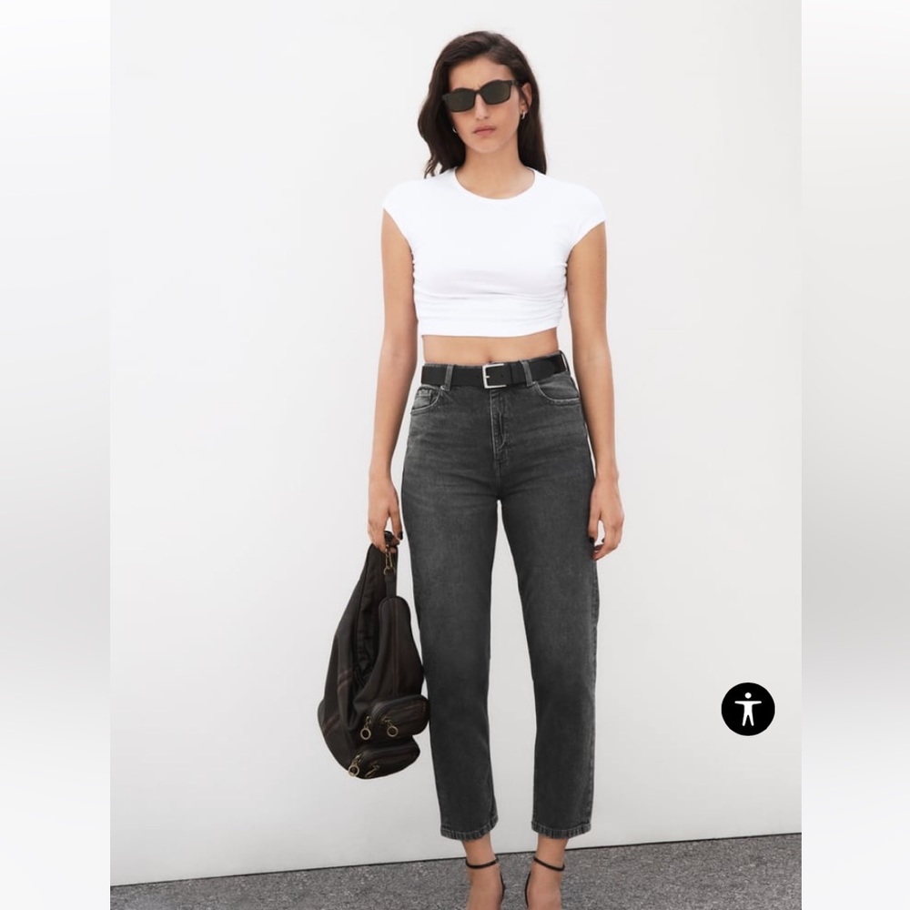 ZARA Mom Jeans Size 6